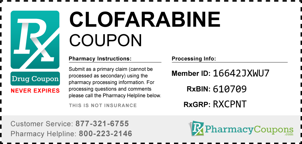 Clofarabine Prescription Drug Coupon with Pharmacy Savings
