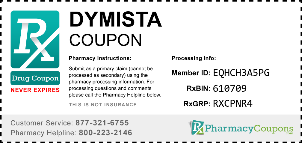 Dymista Prescription Drug Coupon with Pharmacy Savings