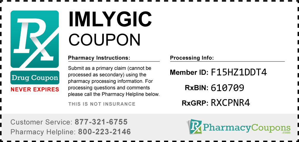 Imlygic Prescription Drug Coupon with Pharmacy Savings