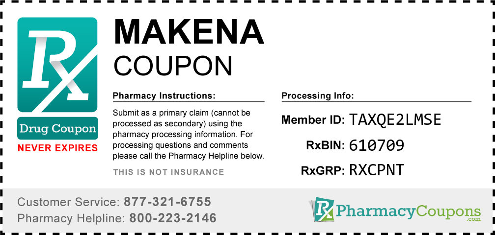 Makena Prescription Drug Coupon with Pharmacy Savings