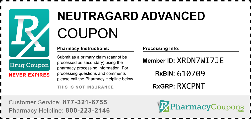 Neutragard advanced Prescription Drug Coupon with Pharmacy Savings