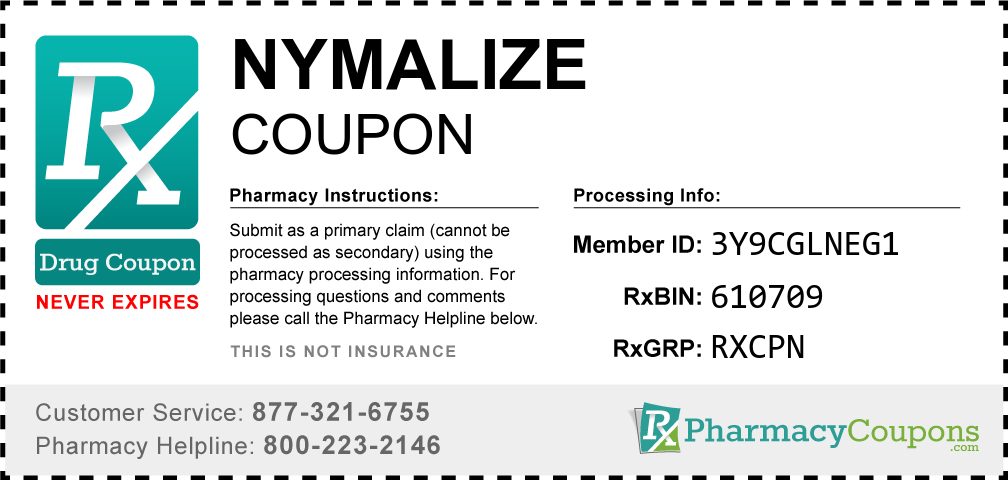 Nymalize Prescription Drug Coupon with Pharmacy Savings