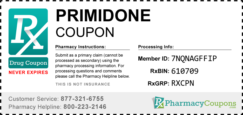 Primidone Prescription Drug Coupon with Pharmacy Savings