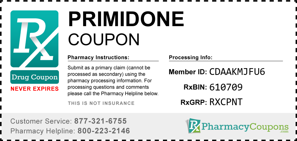 Primidone Prescription Drug Coupon with Pharmacy Savings
