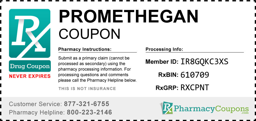Promethegan Prescription Drug Coupon with Pharmacy Savings