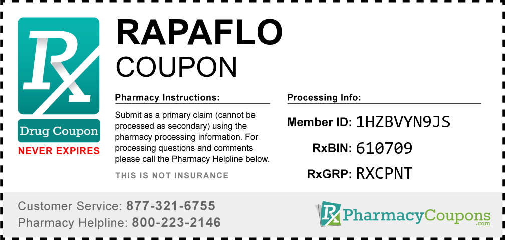 Rapaflo Prescription Drug Coupon with Pharmacy Savings