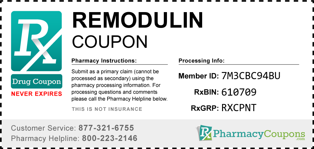 Remodulin Prescription Drug Coupon with Pharmacy Savings