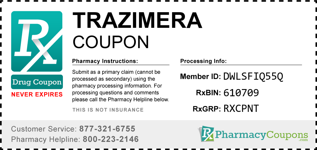 Trazimera Prescription Drug Coupon with Pharmacy Savings