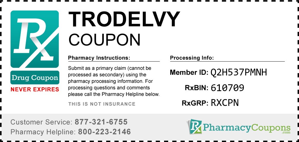 Trodelvy Prescription Drug Coupon with Pharmacy Savings