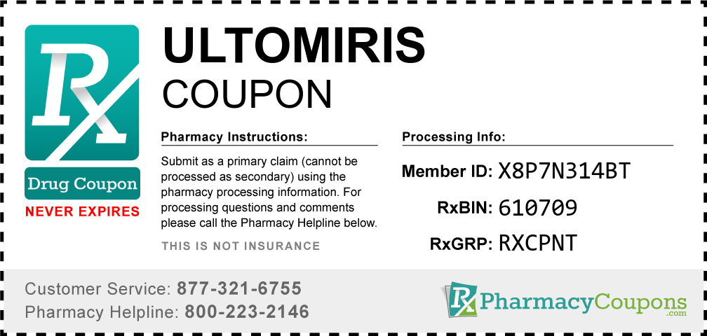 Ultomiris Prescription Drug Coupon with Pharmacy Savings