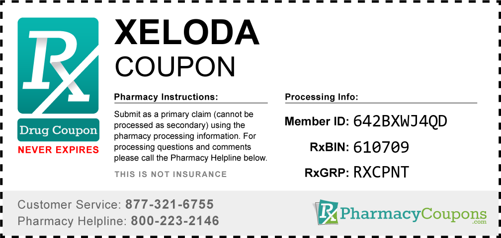 Xeloda Prescription Drug Coupon with Pharmacy Savings