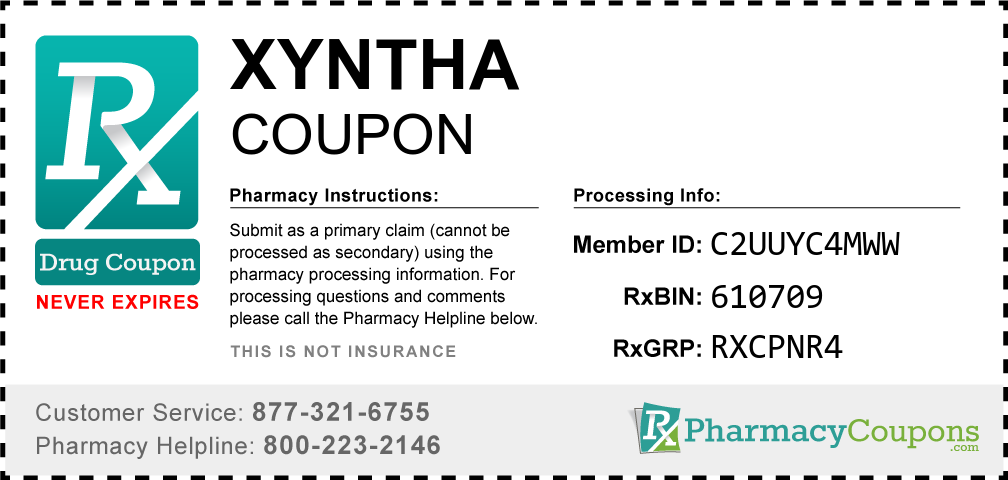 Xyntha Prescription Drug Coupon with Pharmacy Savings